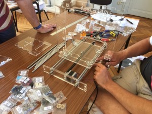 Finalisation des montages des Prusas