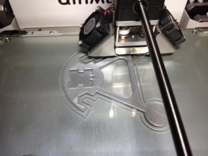 Kossel top in Ultimaker 2