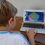 Enfant de 8 ans sur 3DSlash