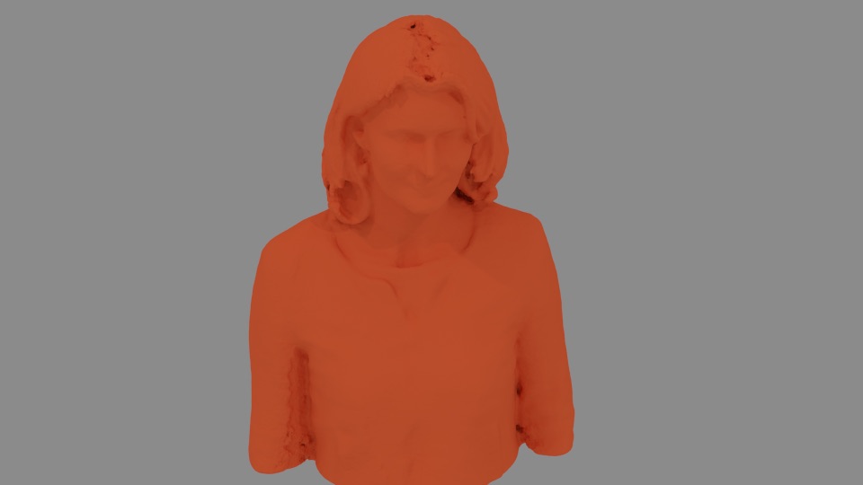 Rendu scan 3D kinect 360