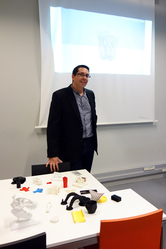 Fablab et design produit, Naimeric Villafruela à l'Institut Français de la Mode