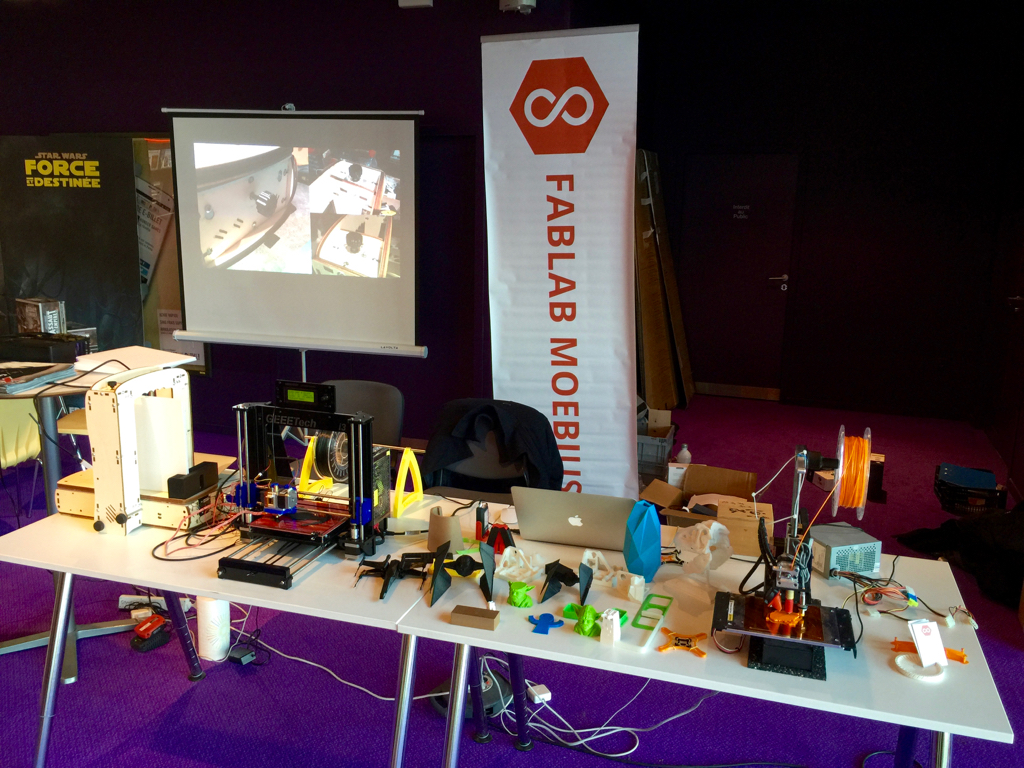 Demo du fablab moebius à Damarie-les-Lys