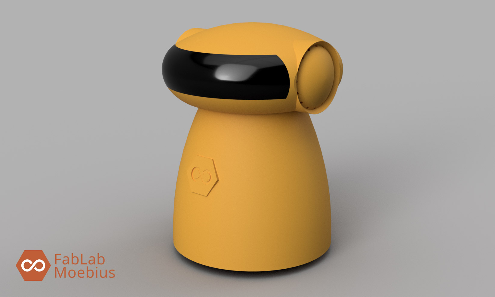 Mobee One le robot pilotable à la voix du FABLAB MOEBIUS